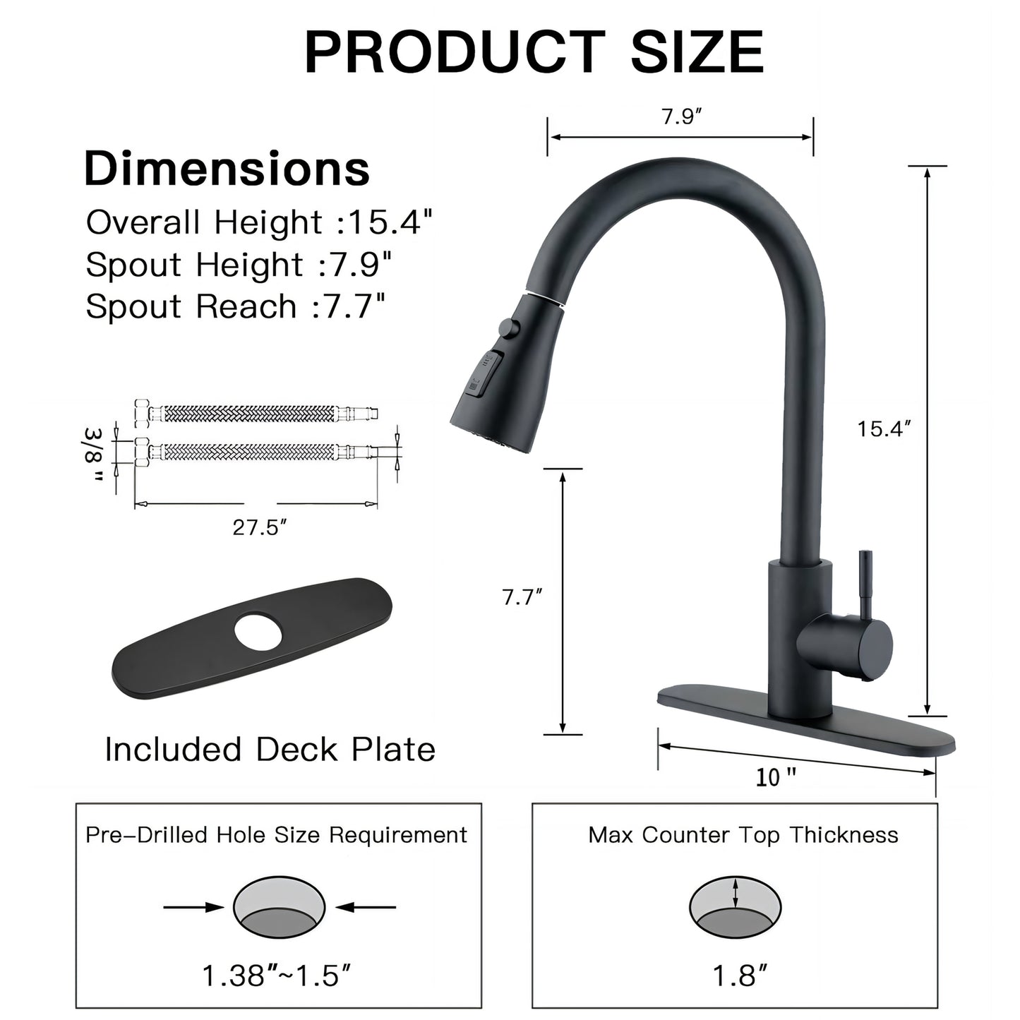 Faucet - Black