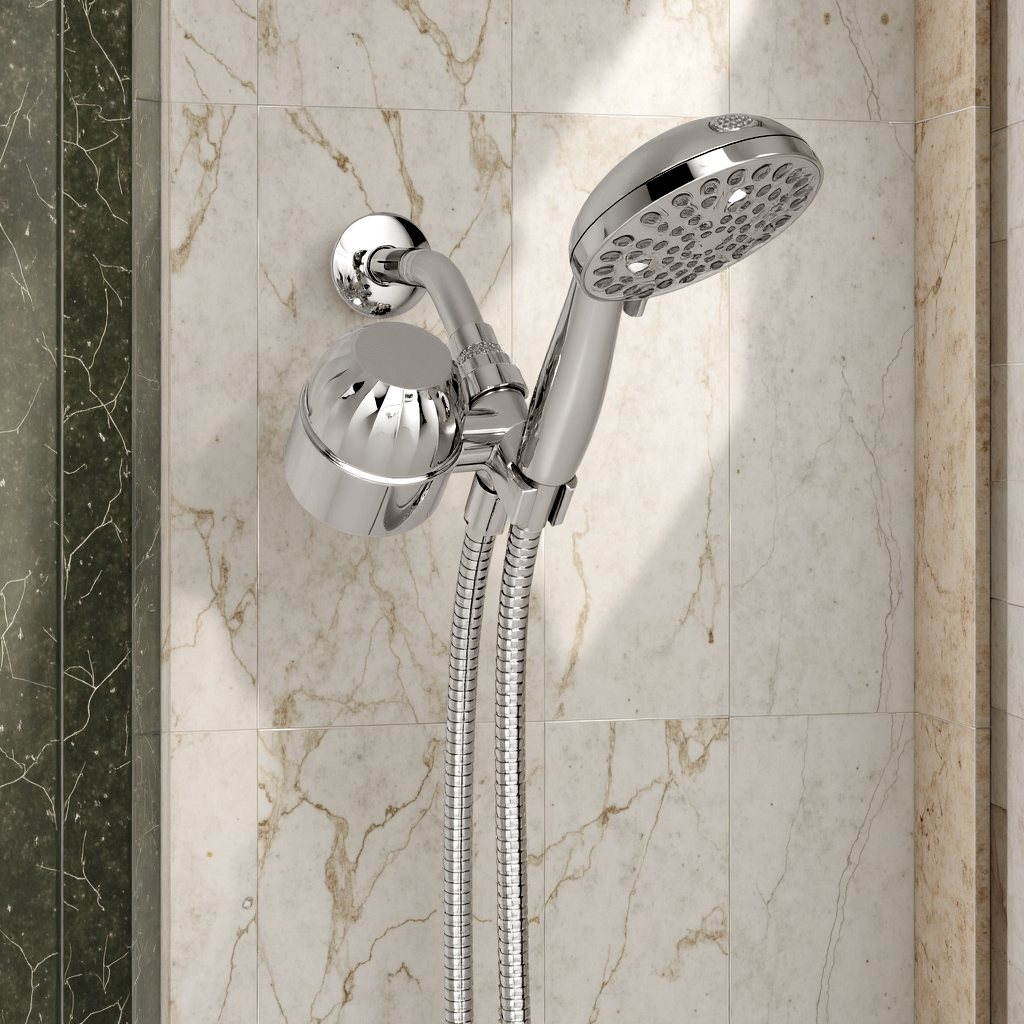 Multi-functional Pressure-Boosting Handheld Shower Head